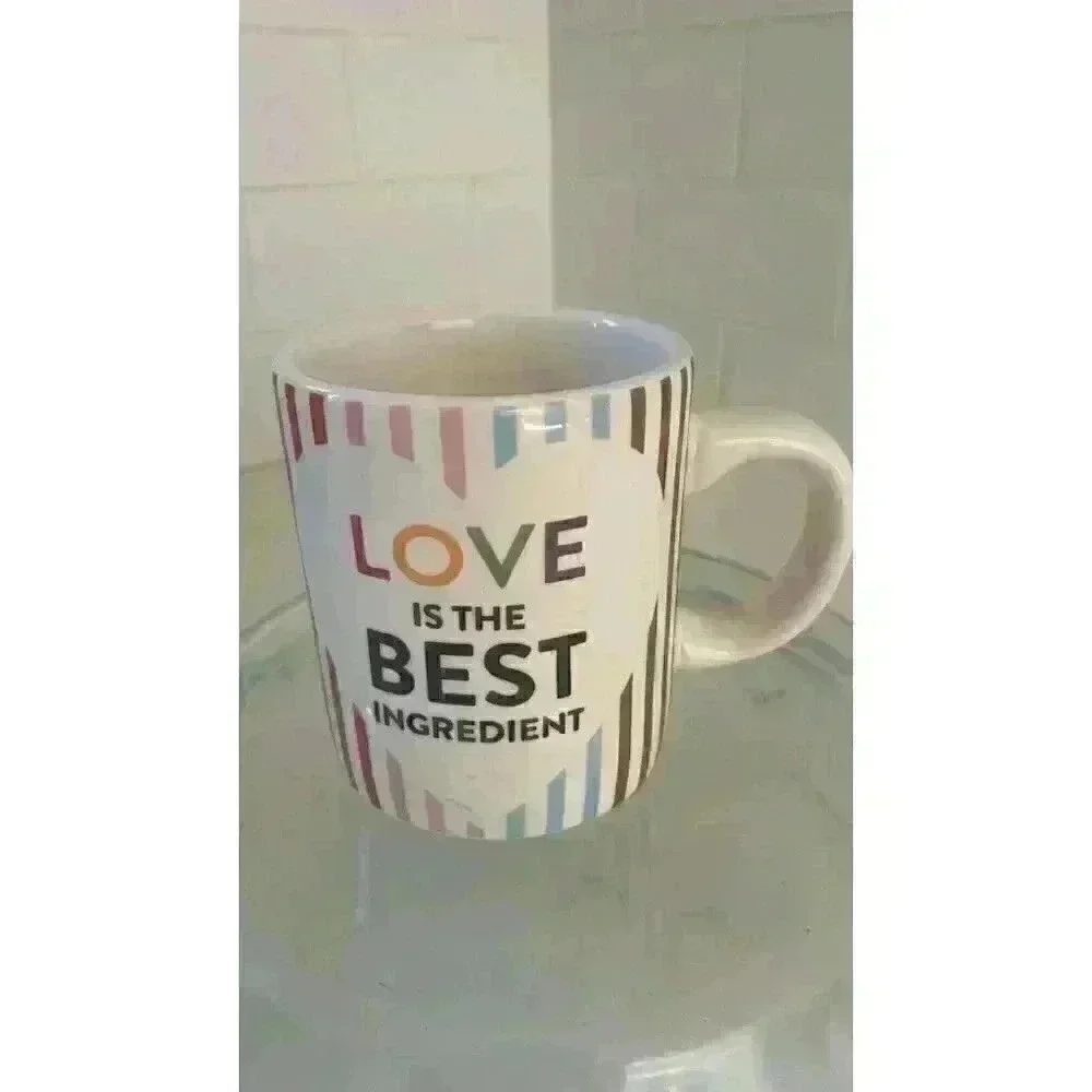 Sur La Table love is the best ingredient Coffee mug